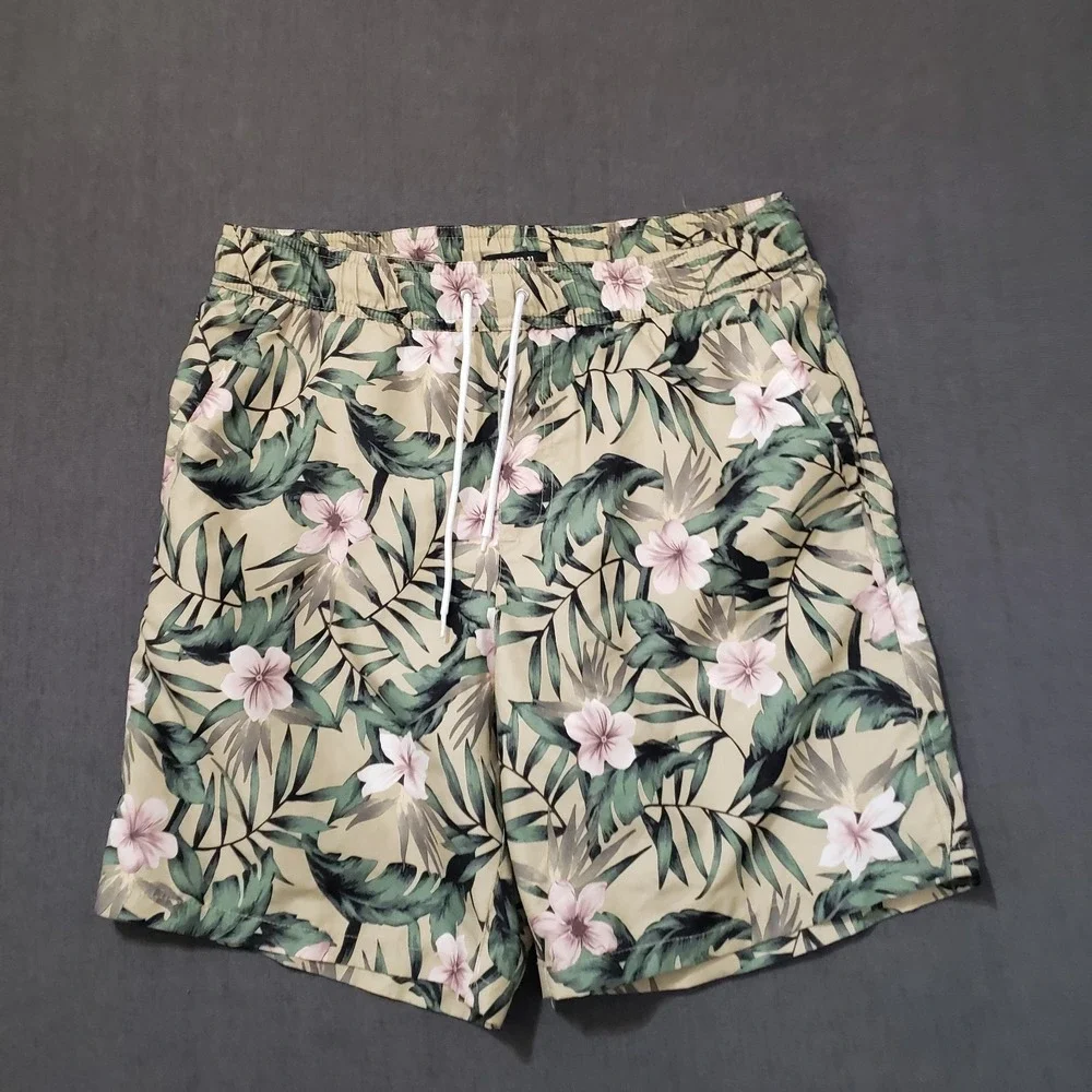 Forever 21 Swim Shorts Mens Size Medium Floral